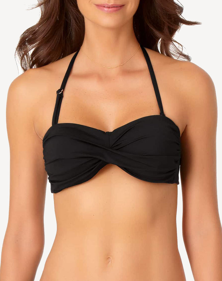 Live In Colour Twist Bandeau Bikini Top
