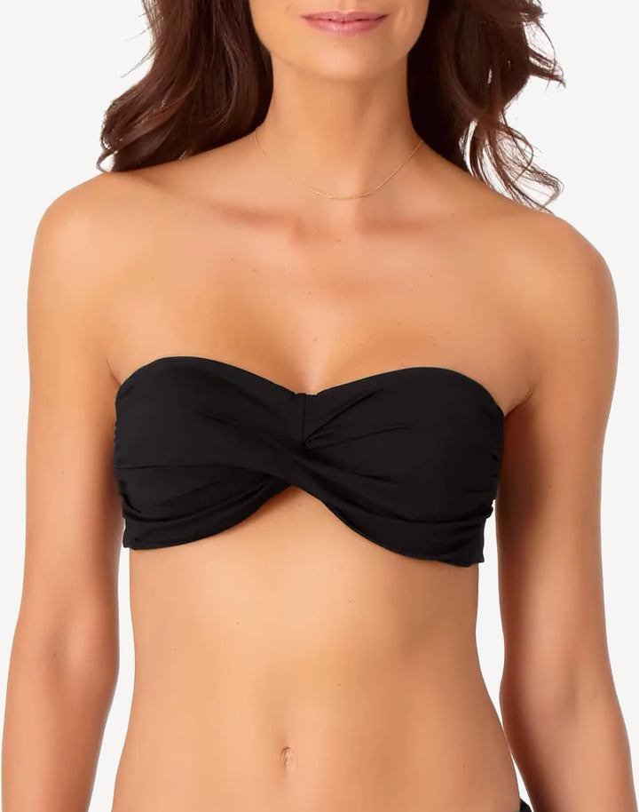 Live In Colour Twist Bandeau Bikini Top