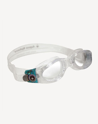 Kaiman Compact Clear Lens Goggle#color_transparent-turquoise
