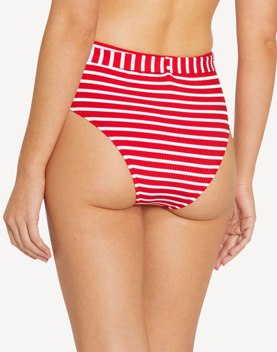 Baku Portofino Rio High Waist Bikini Bottom#color_red