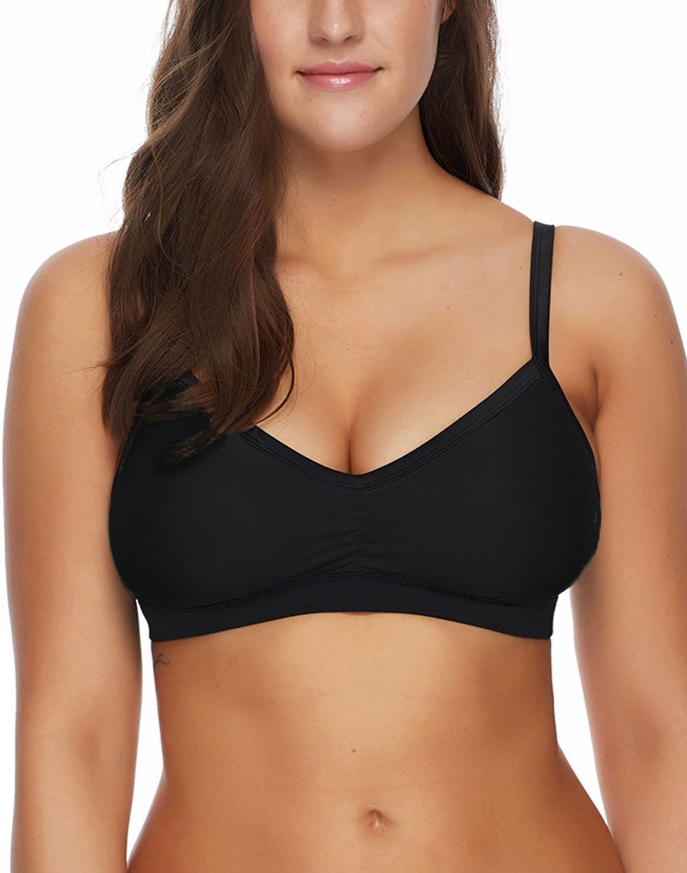 Smoothies Drew D-F Bikini Top#color_black