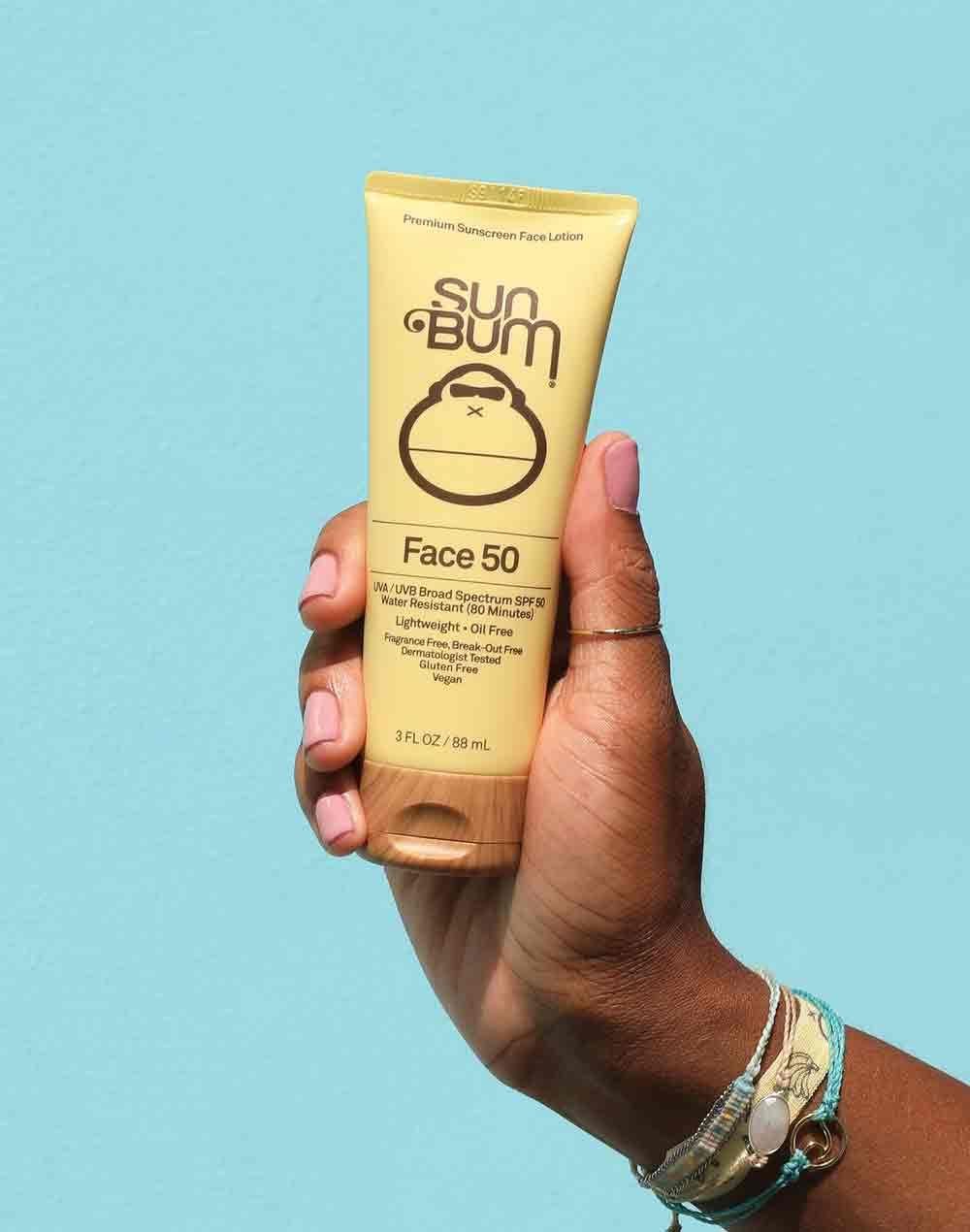 Sun Bum Face SPF 50 Sunscreen Lotion