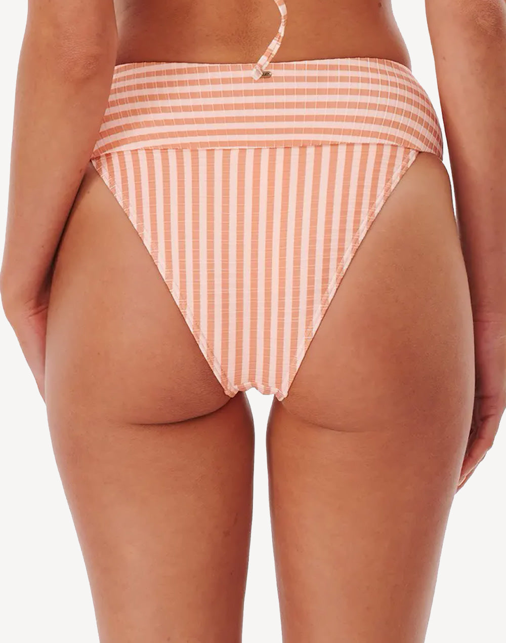 Premium Surf High Waist Bikini Bottom#color_premium-surf-peach