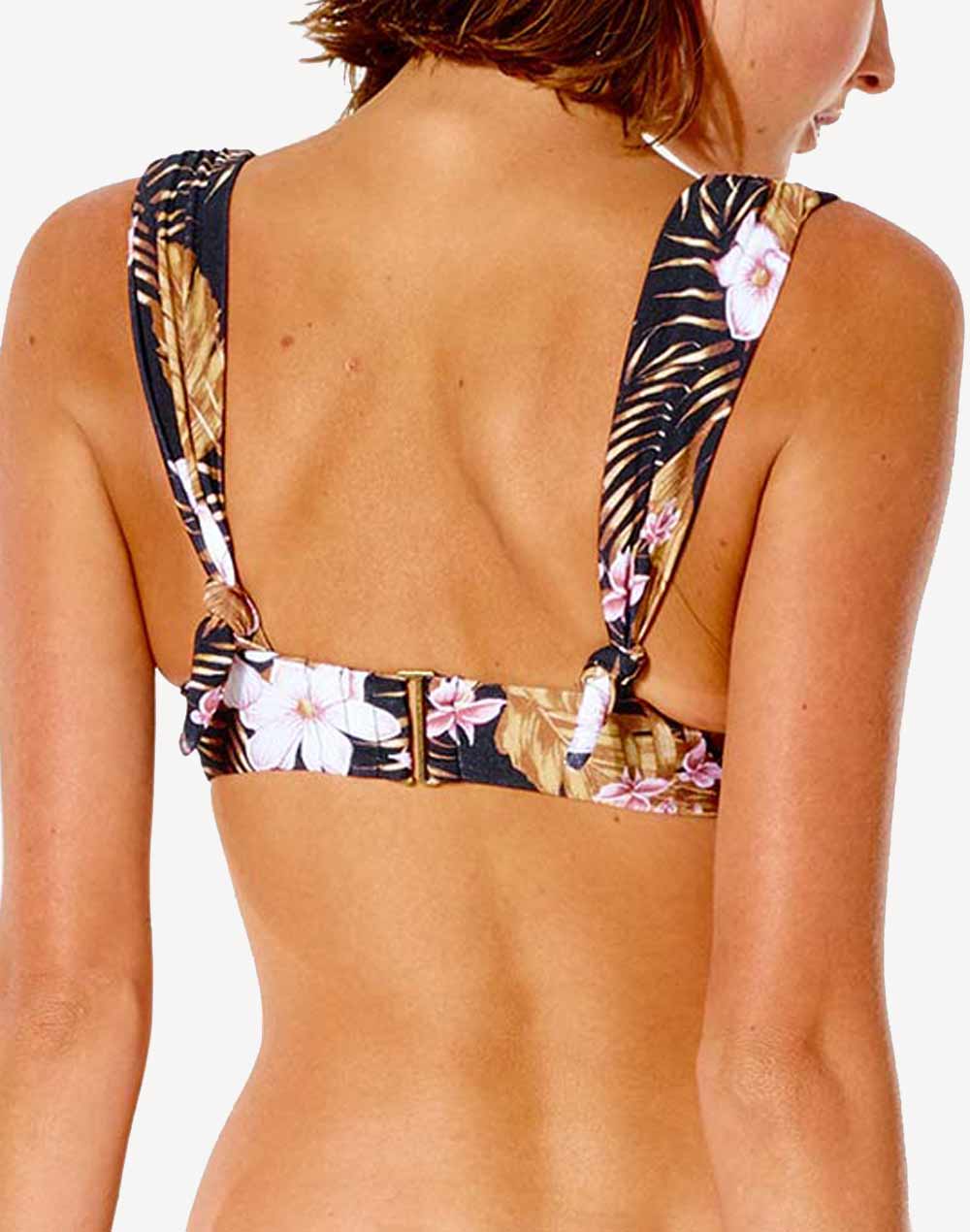 Playa Bella Deep V Bikini Top#color_playa-bella-floral