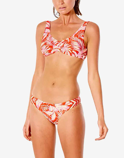 Sunrays Crop Bikini Top#color_sunrays-orange