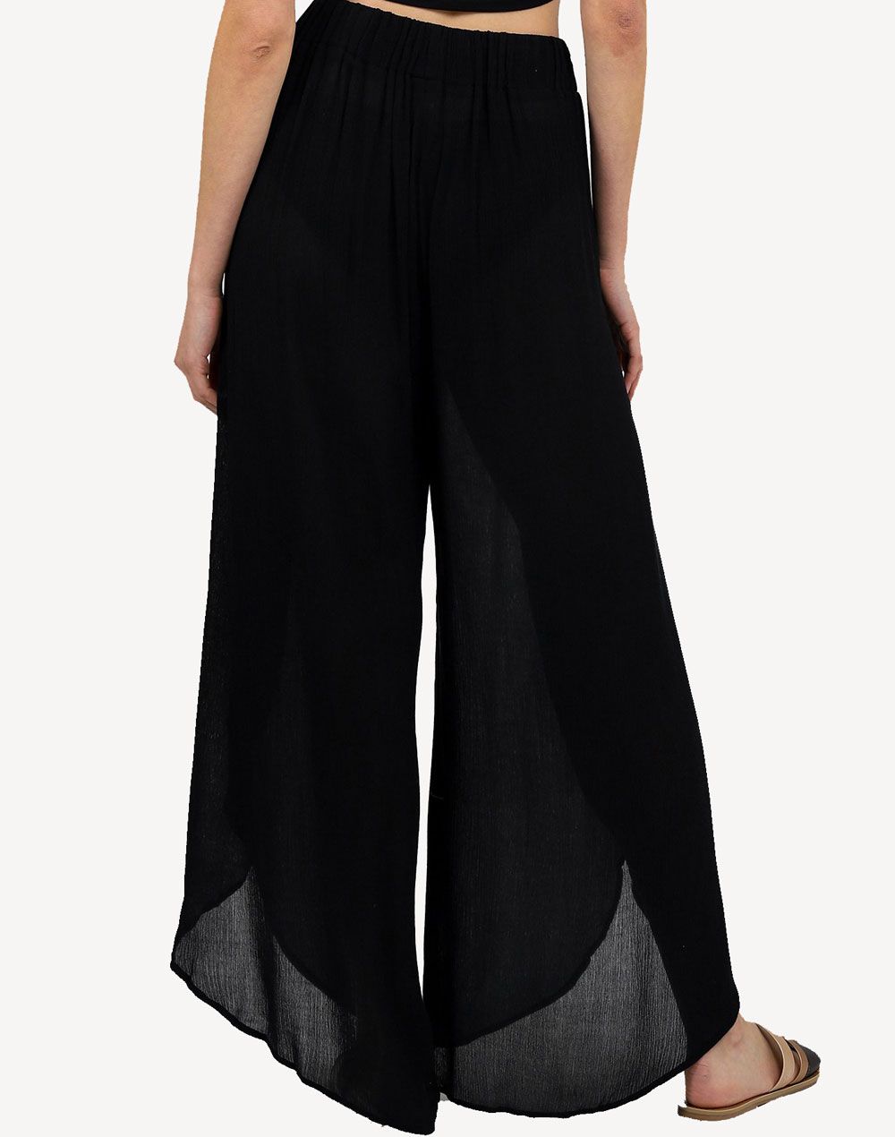 Koy Miami Split Leg Pant#color_black
