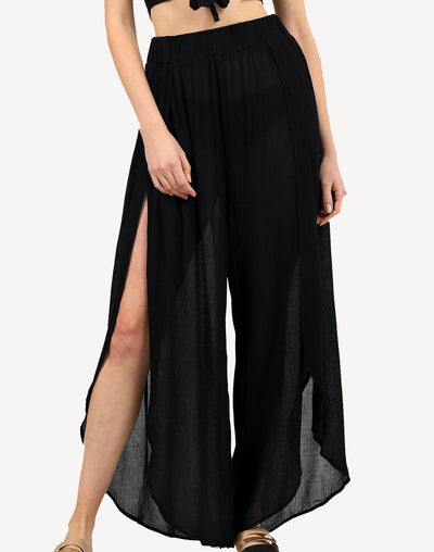 Koy Miami Split Leg Pant#color_black