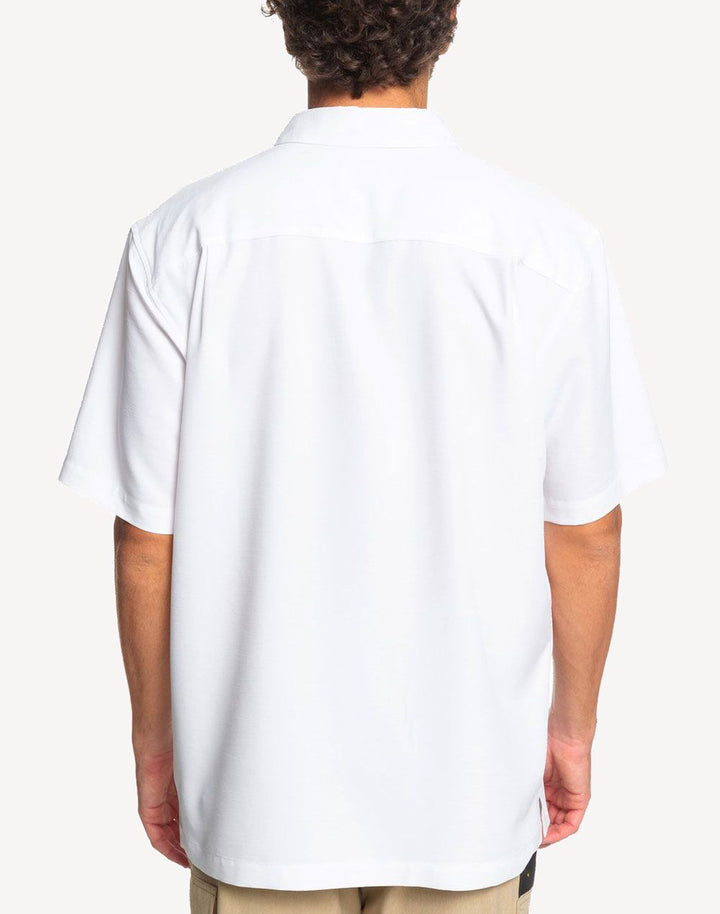 Quiksilver Waterman Tahiti Palms 4 Short Sleeve Shirt