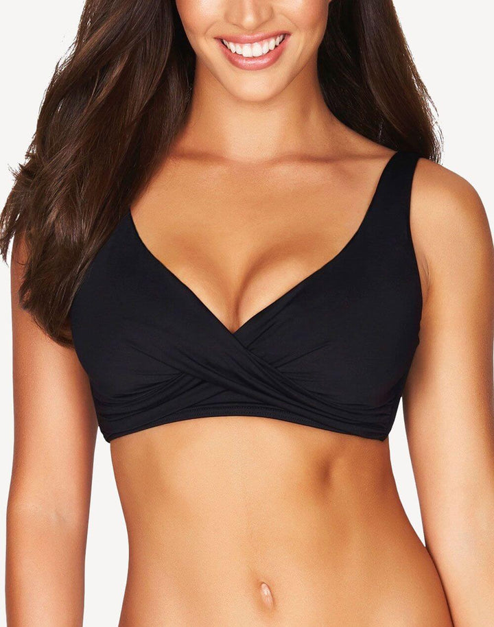 Sea Level Essential Twist Front Bikini Top
