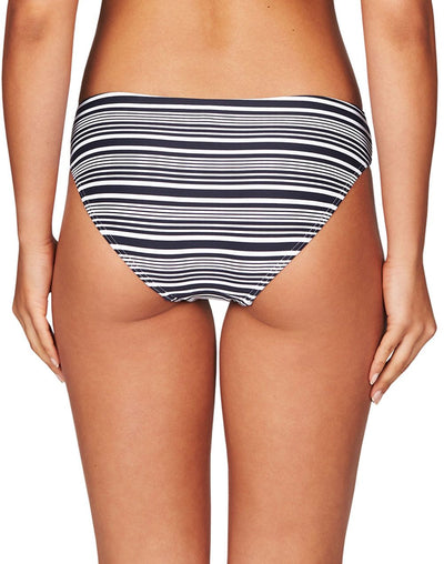 Sea Level Tulum Stripe Regular Bikini Bottom#color_navy