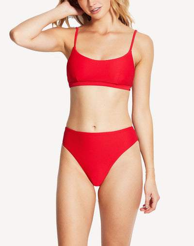  Essentials Bralette Bikini Top#color_red
