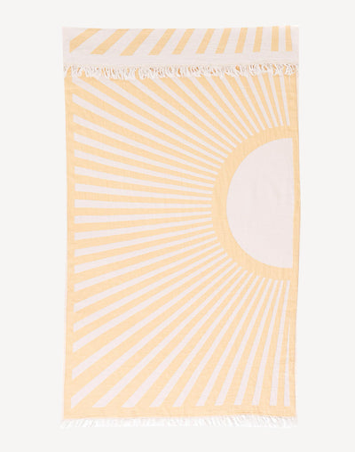 The Sun Flare Towel#color_yellow