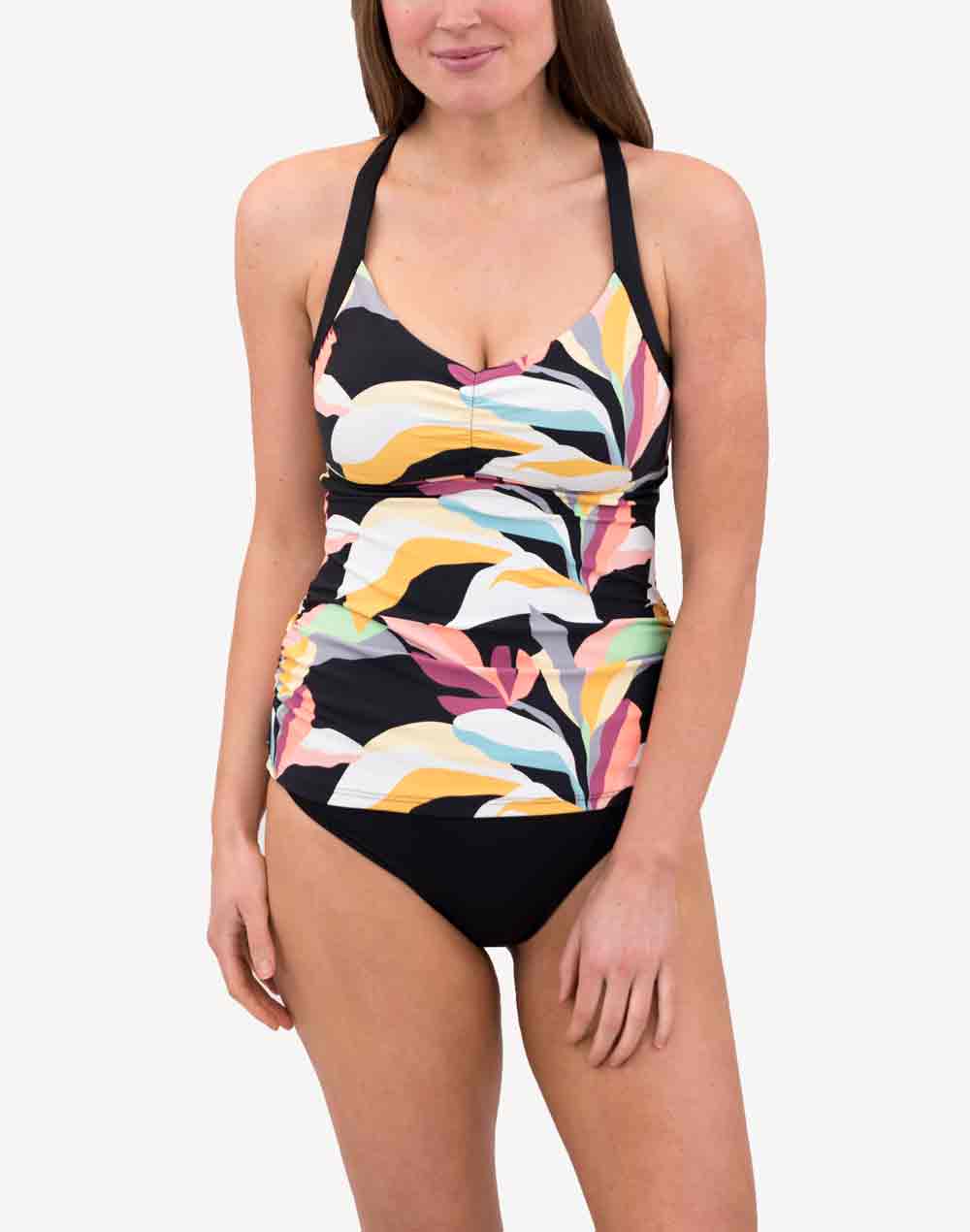 Soft Blooms DD Crossback Tankini#color_soft-blooms