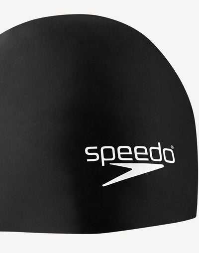 Speedo Elastomeric Swim Cap#color_black