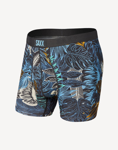 Ultra Boxer Brief With Fly#color_tropical-leaf-saxx