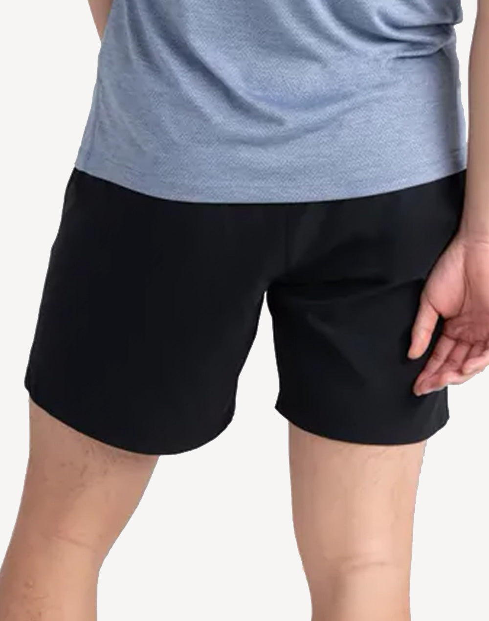 Gainmaker 7" 2 in 1 Short#color_black
