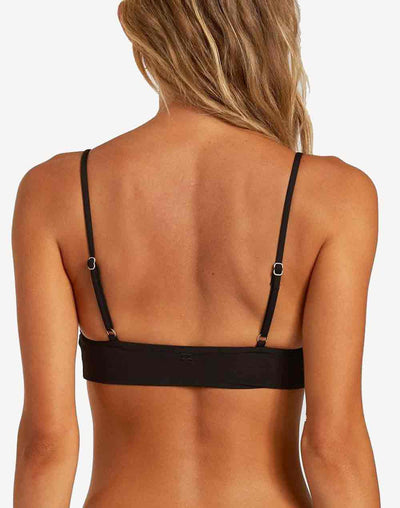 Sol Searcher V Neck Cami Bikini Top#color_black